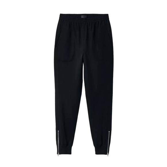 NEW RAG & BONE crepe jogger in black - Picture 6 of 6